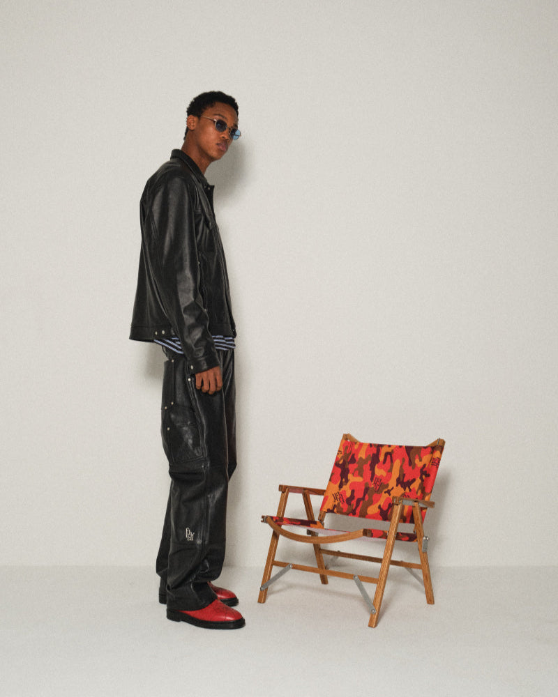 Kermit Chair × BACKDROP Leathers KERMIT CHAIR custom | BACKDROP Leathers blog