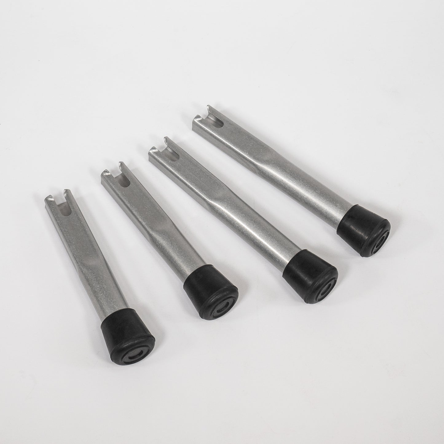 set of four aluminium leg extensions for a classic kermit chair luxury motorcycle touring camping glamping furniture handmade wooden furniture made in the USA