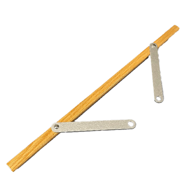 Replacement cross brace leg brace for kermit chair oak or walnut wide classic size premium handmade camping furniture luxury glamping