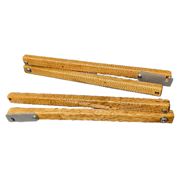 Replacement seat and back rails for kermit chair camping furniture oak walnut long lasting luxury camping glamping furniture hand made