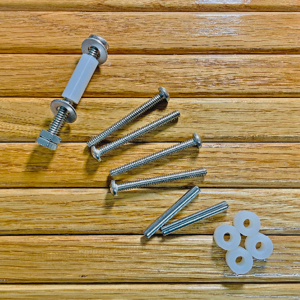 Replacement hardware nuts and screws and washers for kermit chair oak walnut taller classic repair camping glamping luxury furniture hand made