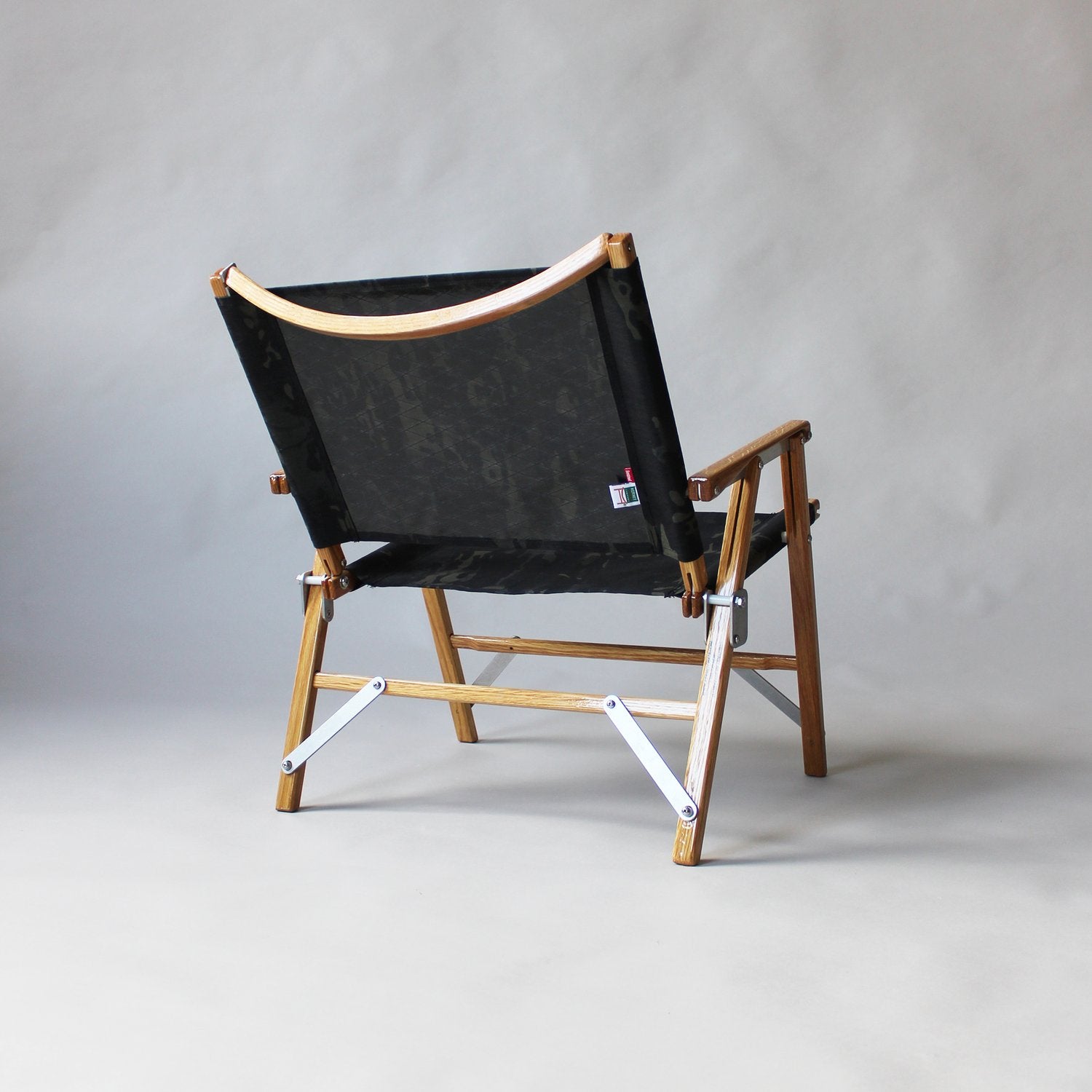 Sentinel Golf X Kermit Chair Multicam classic oak golfing camping glamping outdoor packable portable luxury handmade furniture made in the USA